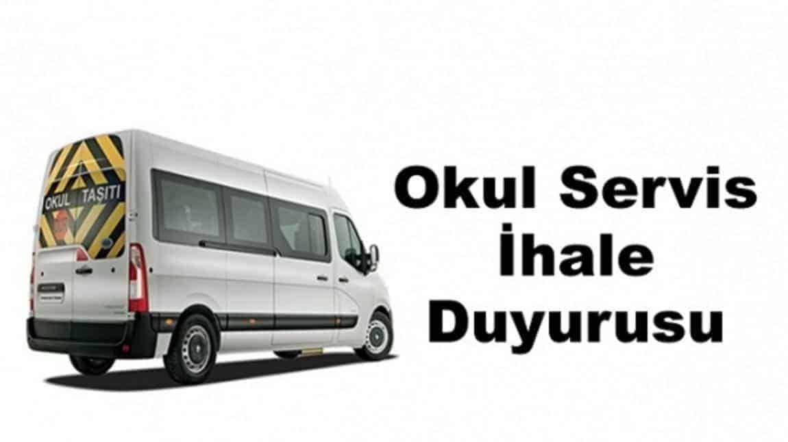 2025-2026 OKUL SERVİS TAŞIMACILIĞI İLANI